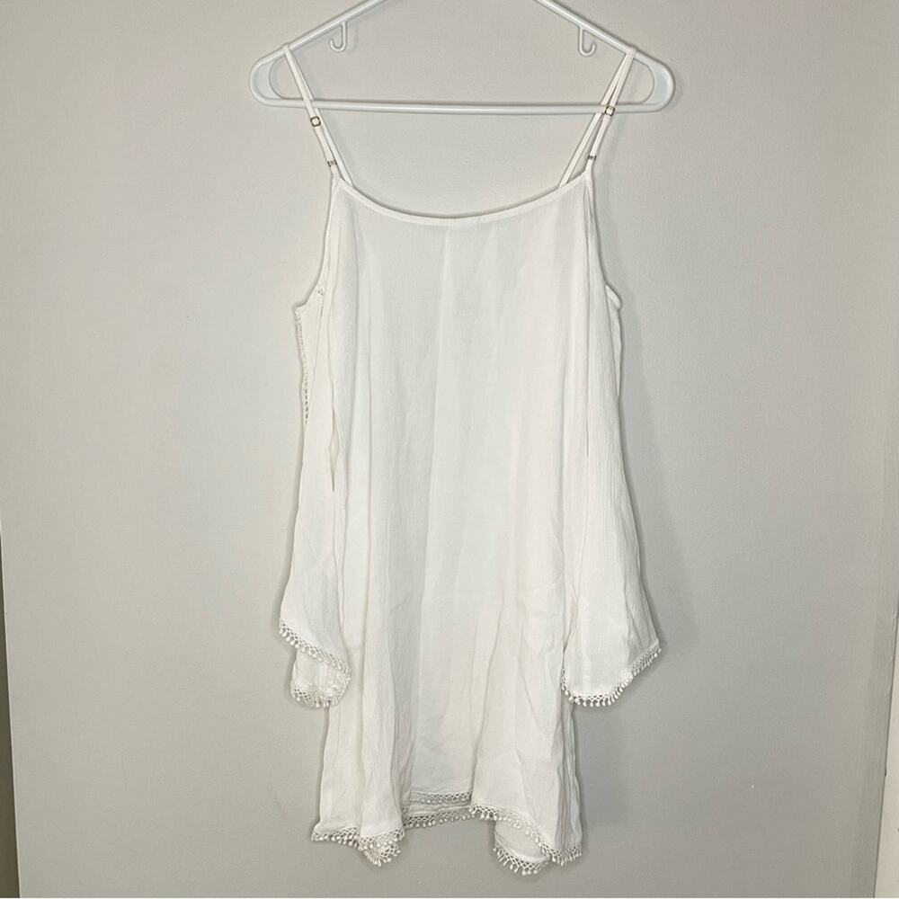 L*Space Oracle Lace Cold Shoulder Swimsuit Cover Size XS - Picture 9 of 9